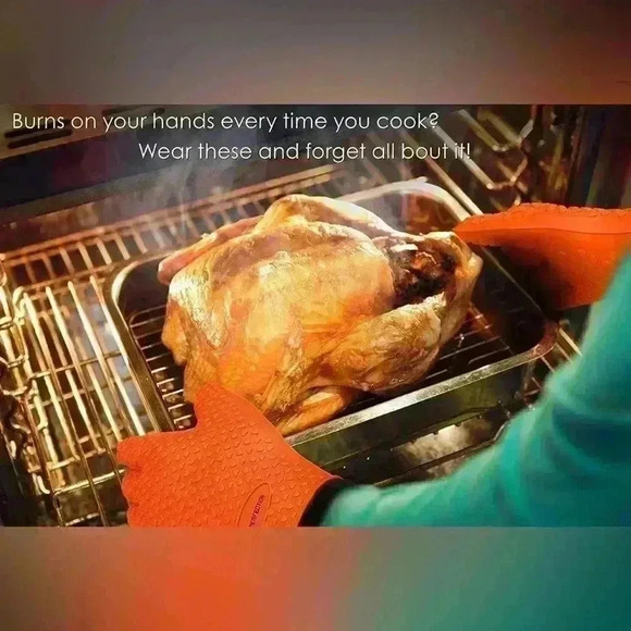 Extreme Heat Resistant Kitchen Gloves 2Pcs - Picture 6 of 6